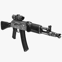 AK104 with Thermal Scope Trijicon IR Patrol M300W