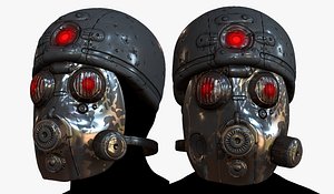 gas mask 3D model