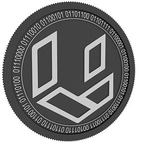 ucoins ucns black coin 3D