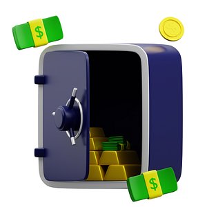 3D Cam Wealthy - Business and Finance 3D Icon model