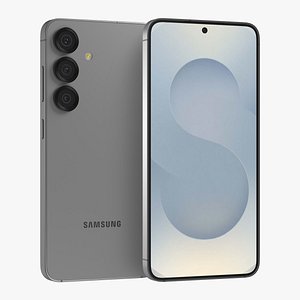 3D model Samsung Galaxy S25 Silver Shadow