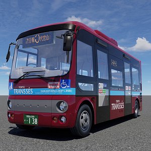 HINO Poncho TOKYU TRANSSES 3D model