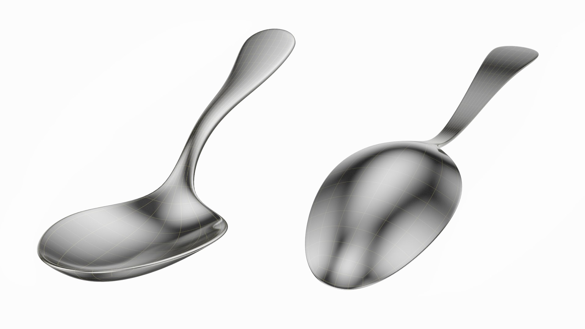 Dessert Spoon Generic Cutlery 3D - TurboSquid 2148207