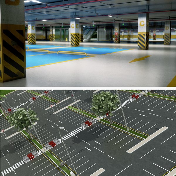 parking garage 3d model free download