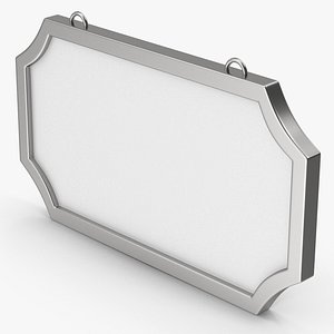 3D Steel Hanging Sign Board