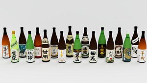 3D model sake