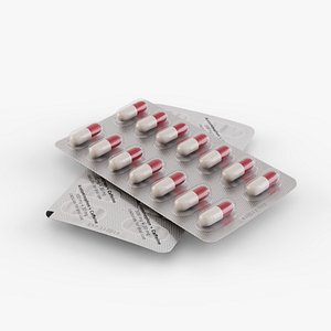 3D model Blister Pill Pack
