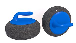 3D model Curling Rock