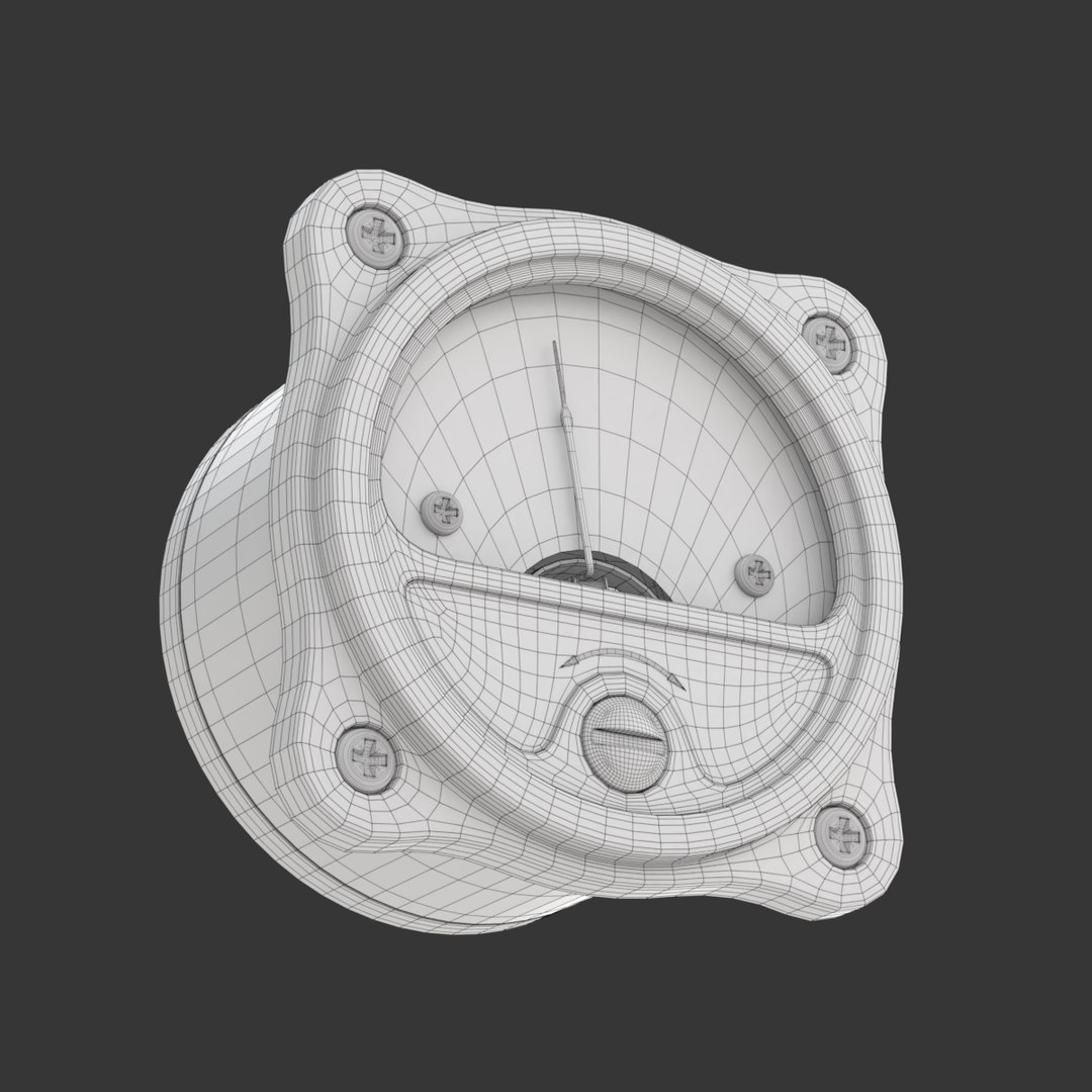 3D Analog Indicator Model - TurboSquid 1243331