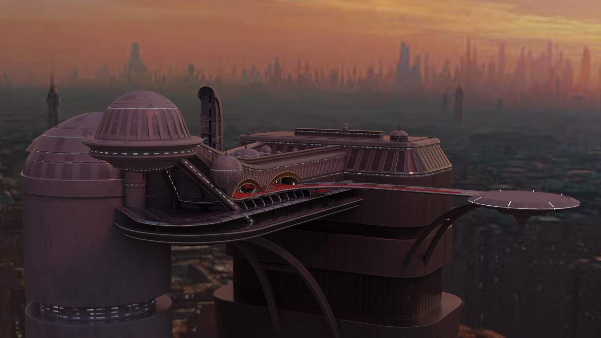 Coruscant Opera Scene - Star Wars 3D - TurboSquid 2343472