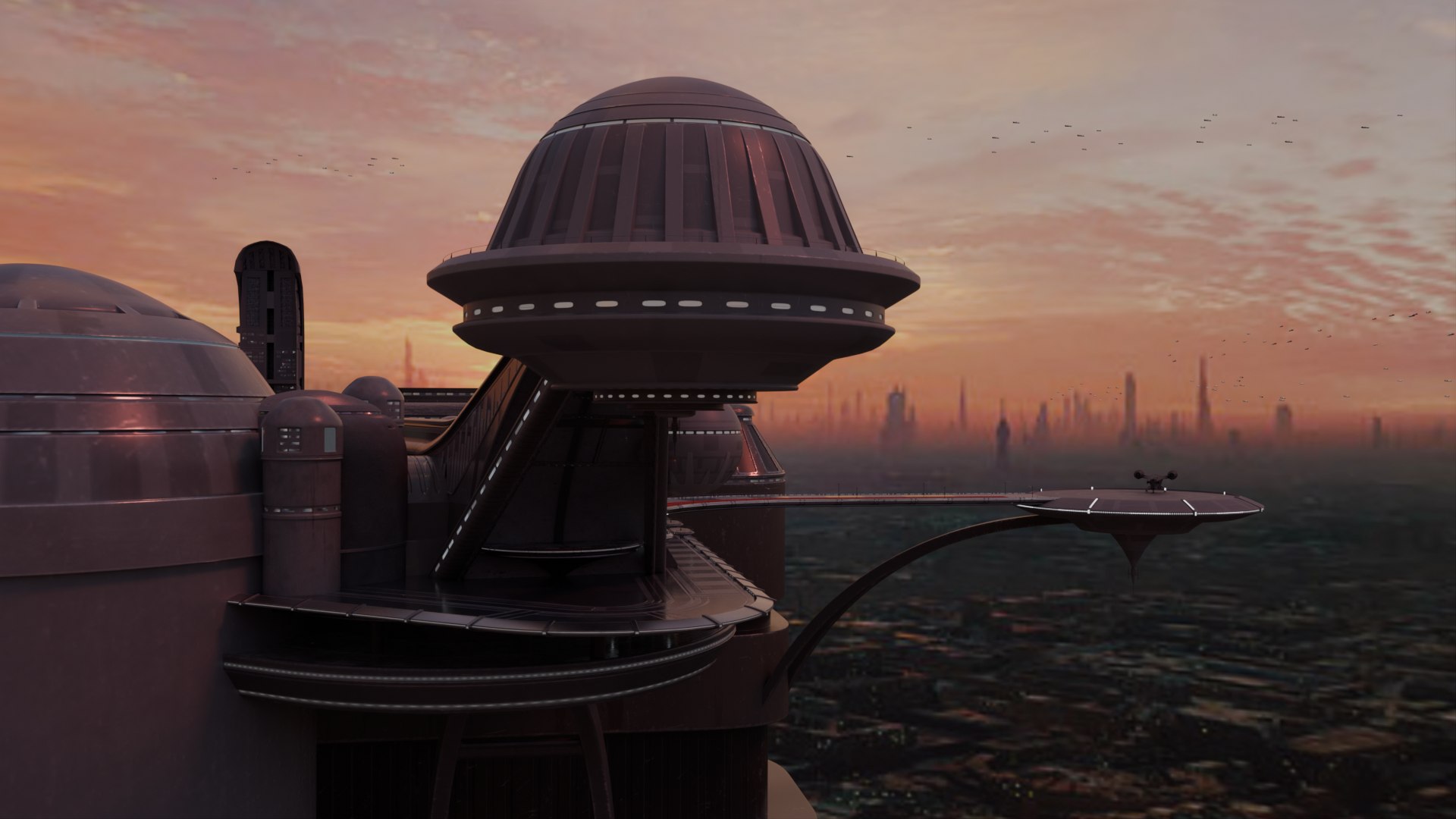 Coruscant Opera Scene - Star Wars 3D - TurboSquid 2343472
