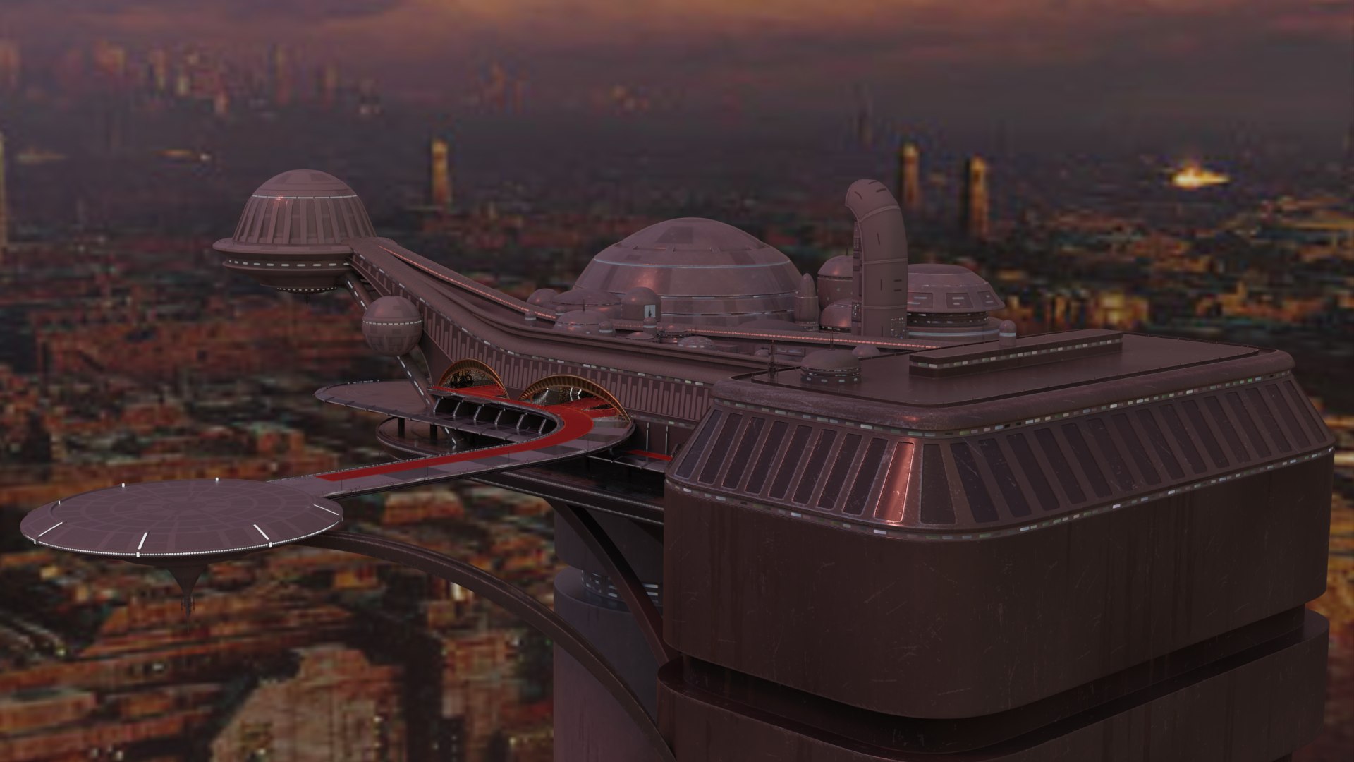 Coruscant Opera Scene - Star Wars 3D - TurboSquid 2343472