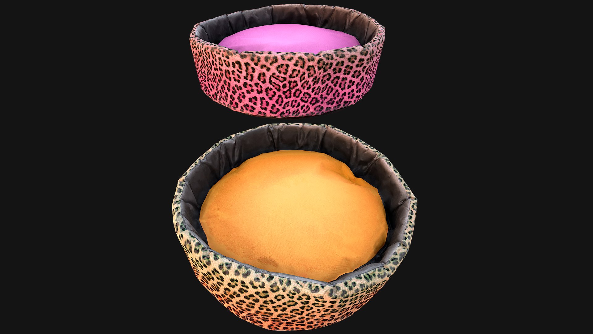 3D Pet Bed for Cat and Dog with Leopard Print https://p.turbosquid.com/ts-thumb/jF/uRqkif/0e/dogbed2modelleopardimg17/png/1746092898/1920x1080/fit_q87/00e54f0377579990187d2d56ad365882ce323973/dogbed2modelleopardimg17.jpg