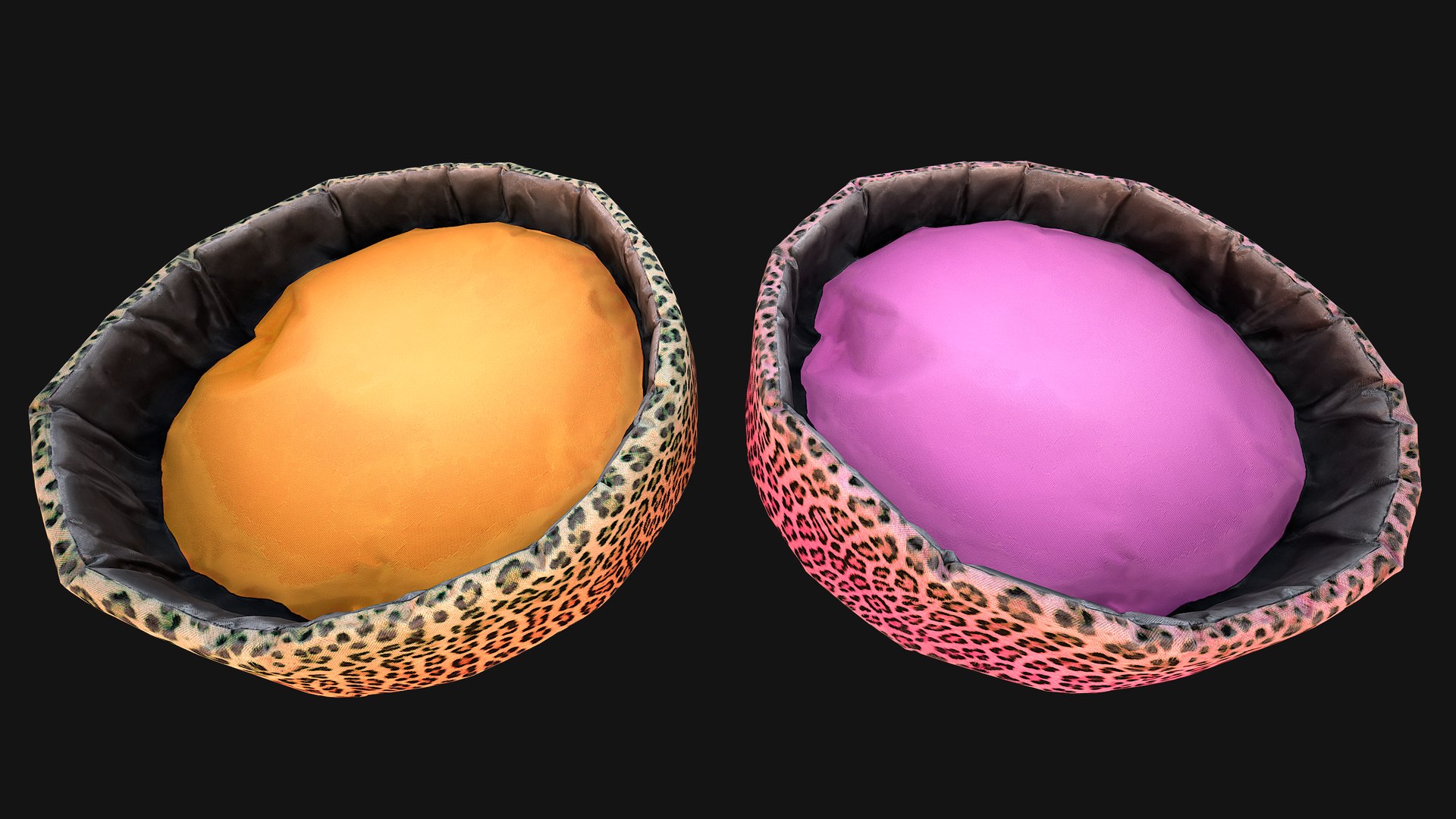 3D Pet Bed for Cat and Dog with Leopard Print https://p.turbosquid.com/ts-thumb/jF/uRqkif/aO/dogbed2modelleopardimg5/png/1746092892/1920x1080/fit_q87/b4e199fdda486a8df0e4f7ca4f293067618debf4/dogbed2modelleopardimg5.jpg
