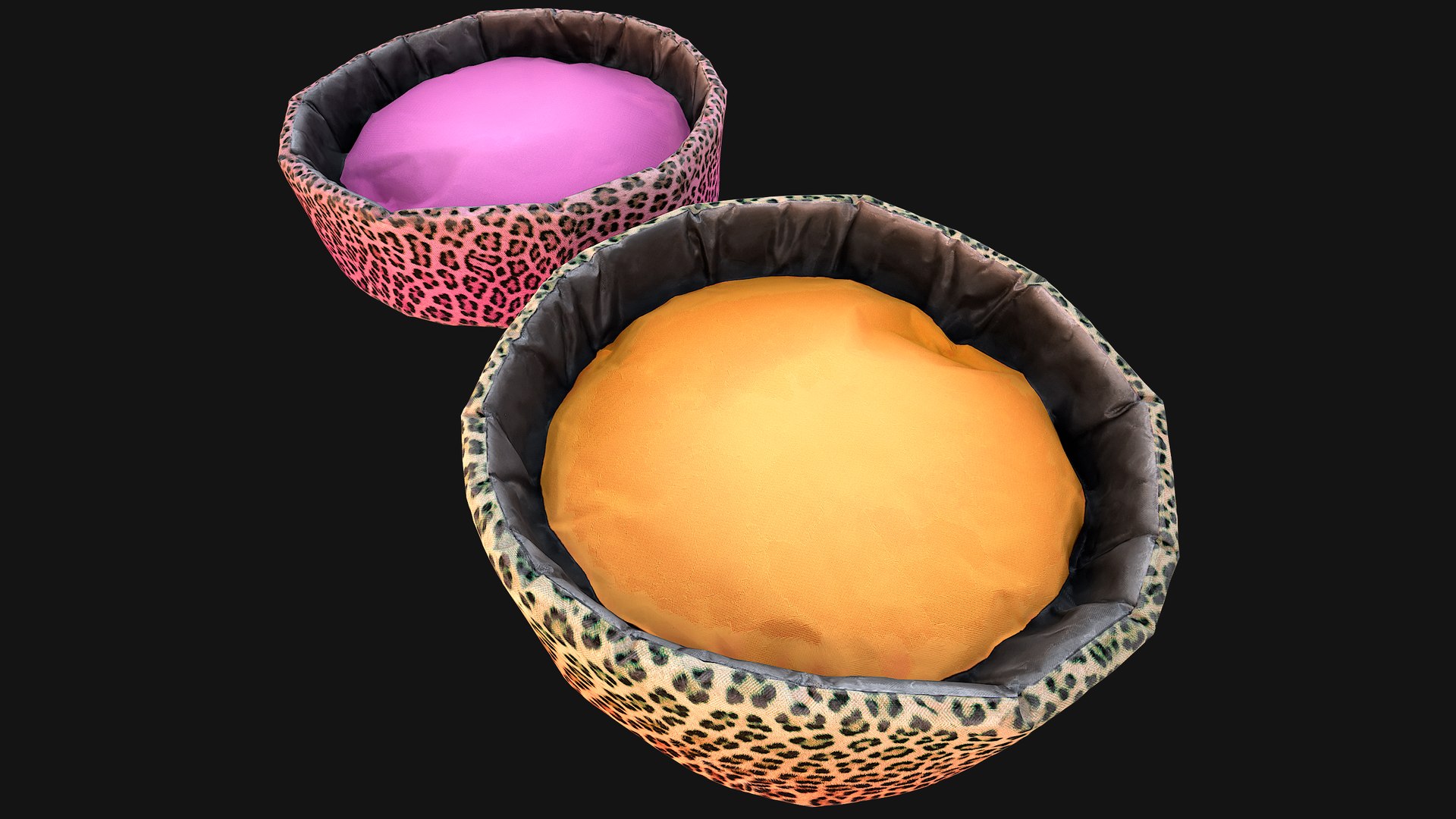 3D Pet Bed for Cat and Dog with Leopard Print https://p.turbosquid.com/ts-thumb/jF/uRqkif/mj/dogbed2modelleopardimg16/png/1746092897/1920x1080/fit_q87/3fe471ae746cfbda9d4d16935d36acbdfe574b79/dogbed2modelleopardimg16.jpg