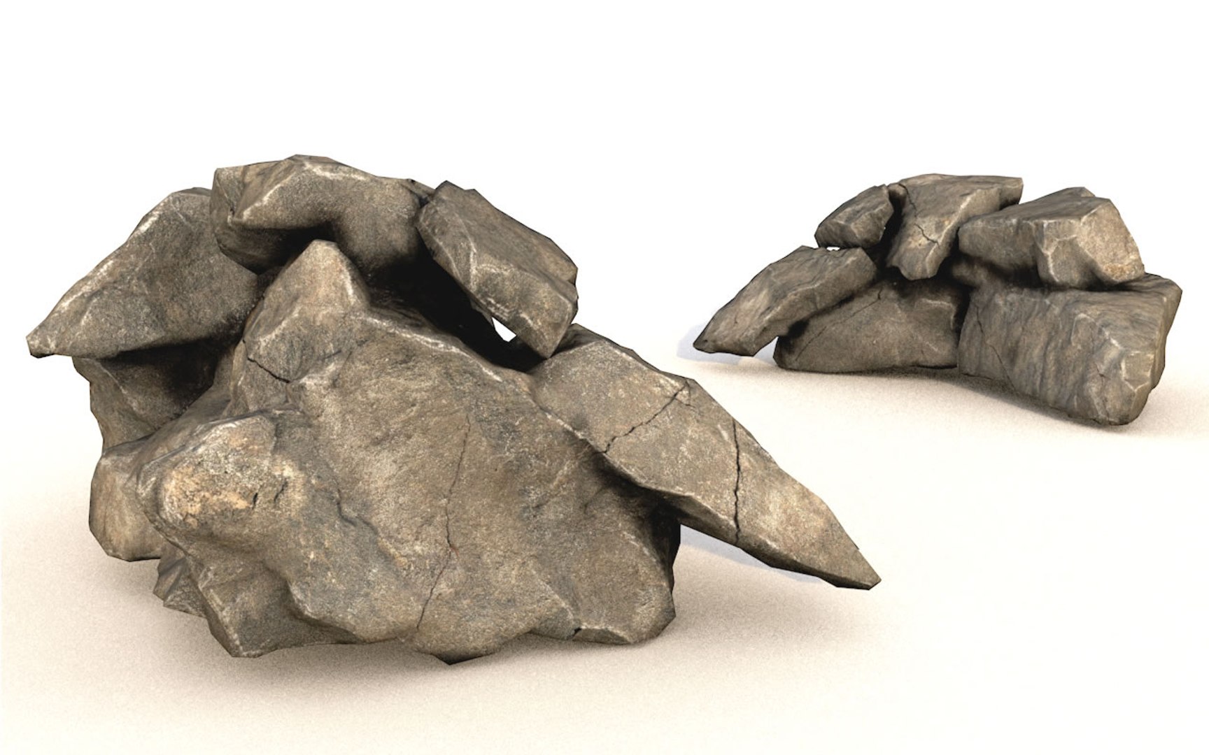 Realistic rocks cliffs 3D model - TurboSquid 1512719