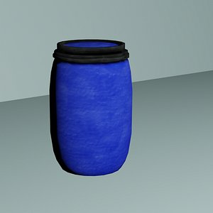 3D ready plastic barrel model