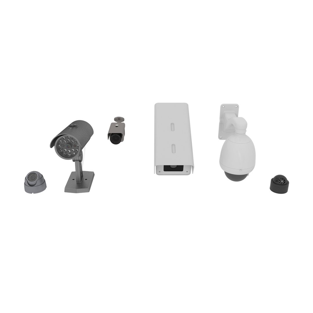 3d model of cctv cameras 2 security https://p.turbosquid.com/ts-thumb/jG/1p1ziE/ZPzEWxLk/cctvcamerascollection3dmodels04/jpg/1468073725/1920x1080/fit_q87/c11c6af529dc2a9b0558934173df2987e0712d88/cctvcamerascollection3dmodels04.jpg