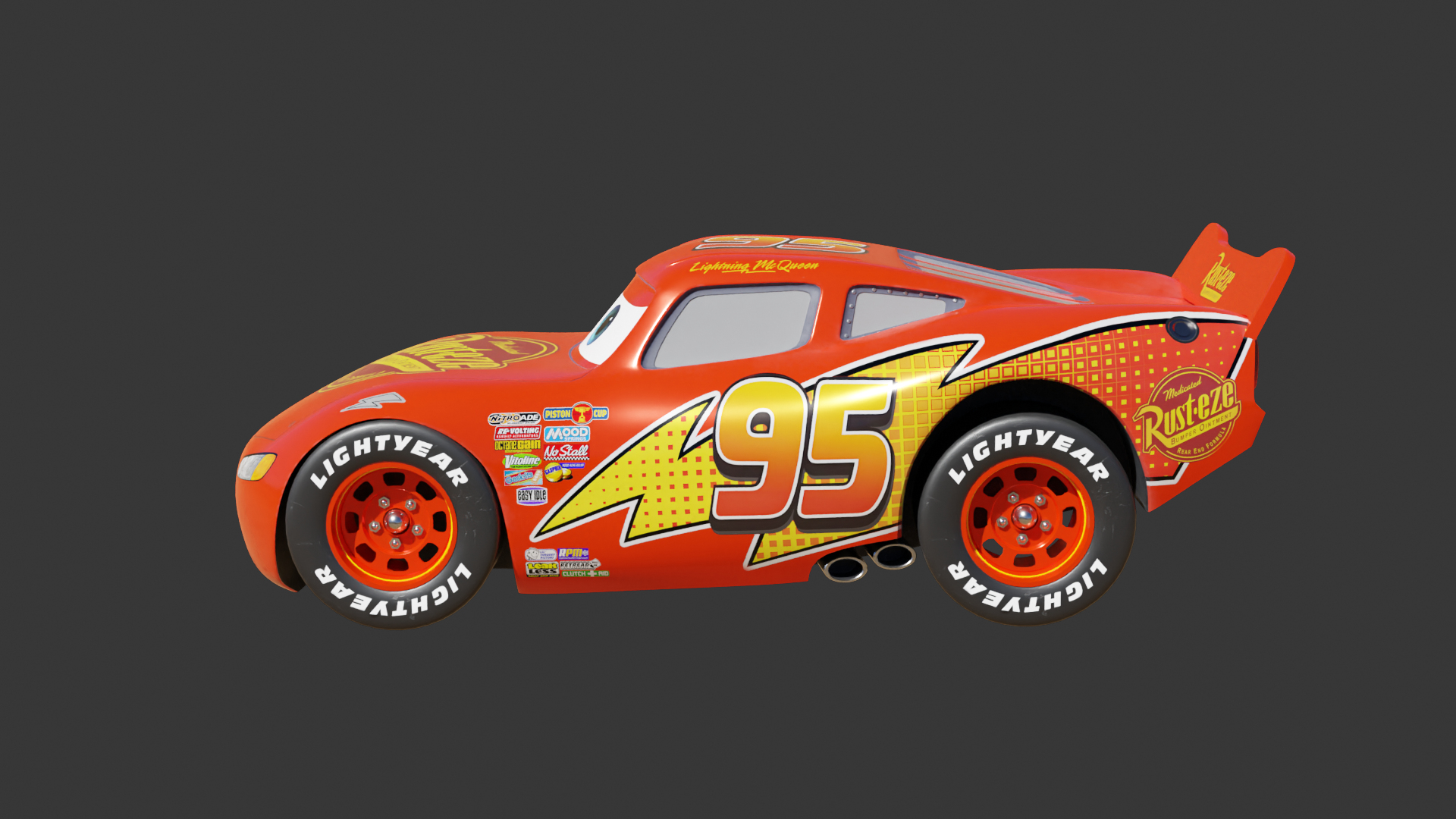 Lightning mcqueen model on sale