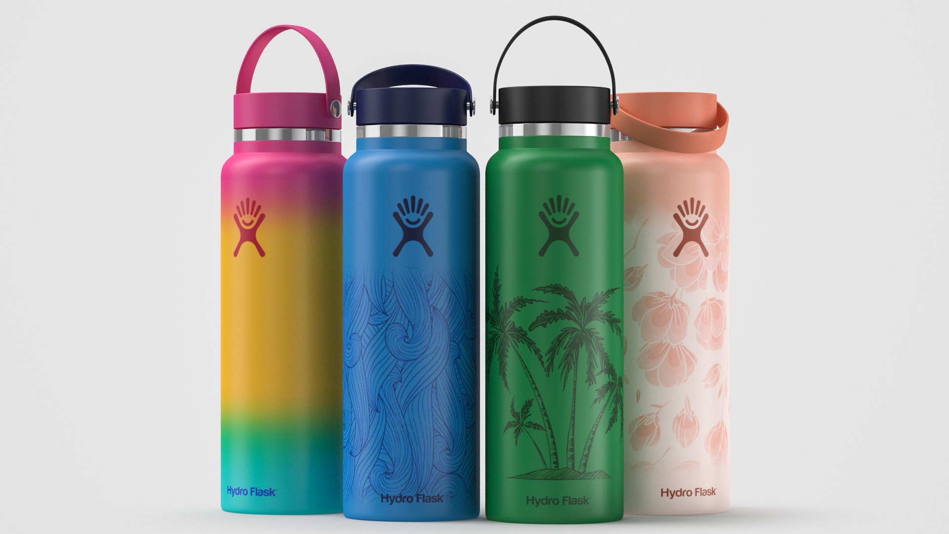 Hydro Flask Water Bottle 3D model