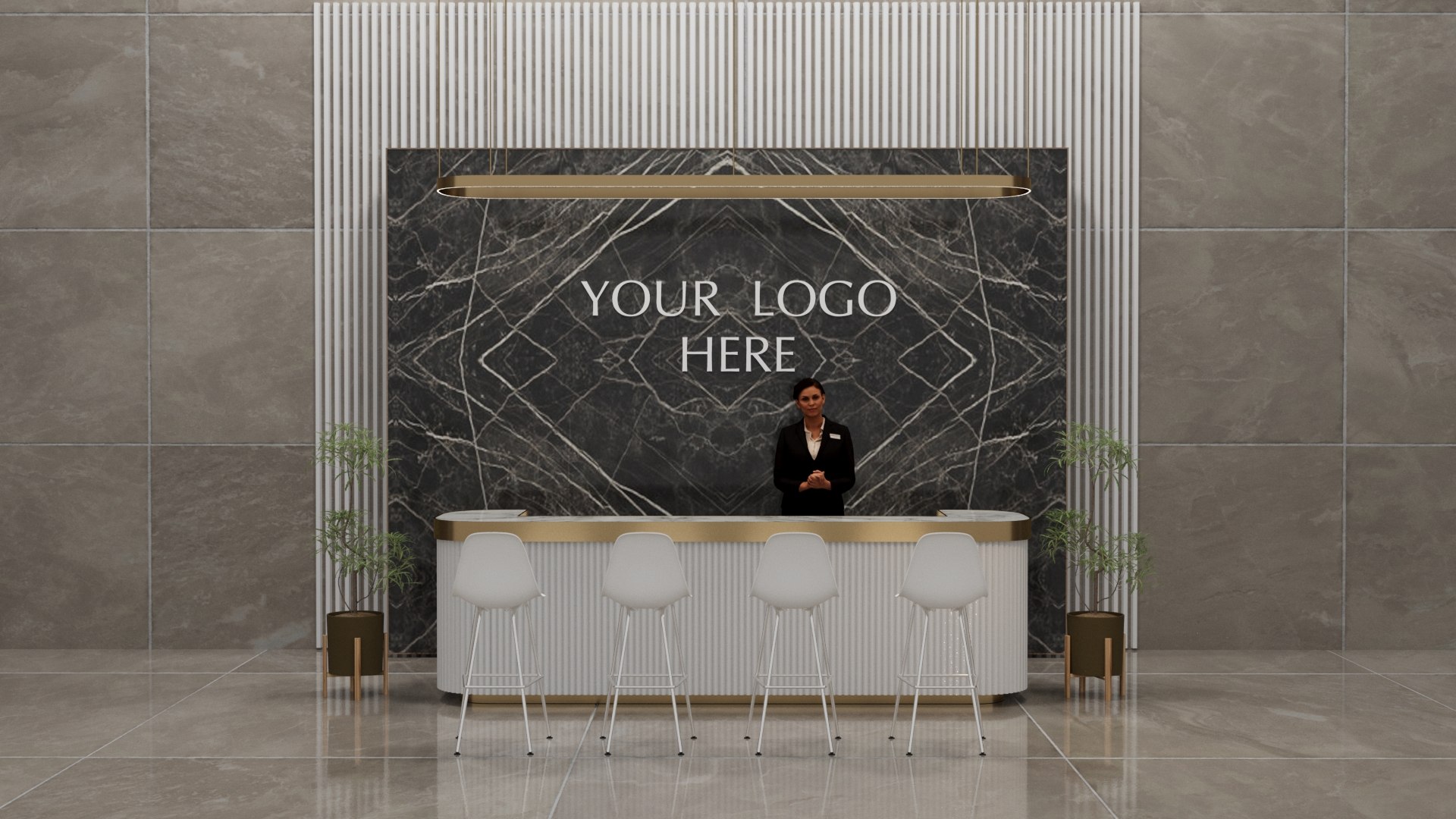 Reception 3D Model - TurboSquid 2220500