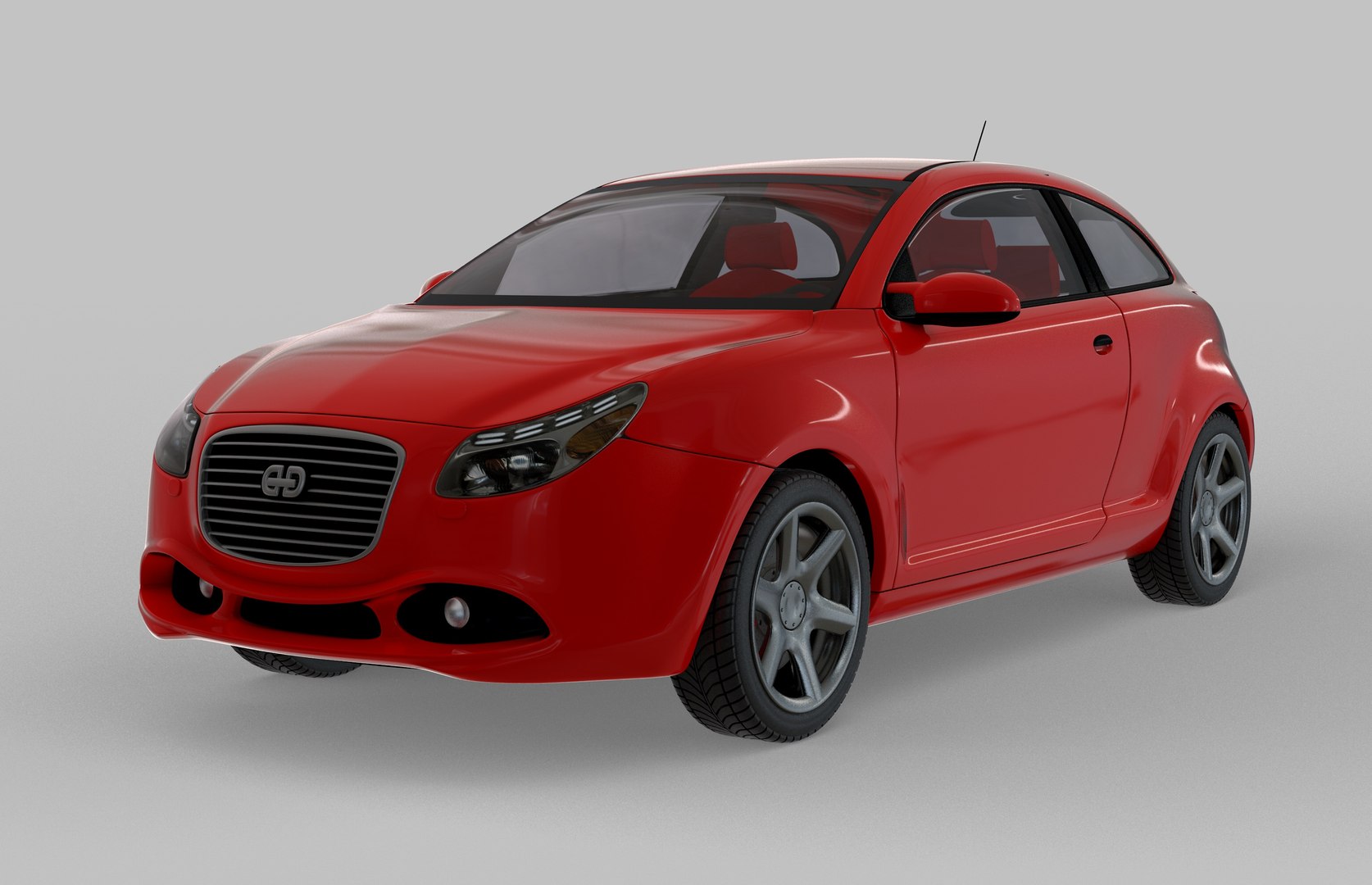 3D Hot Hatch Car Model - TurboSquid 2223897