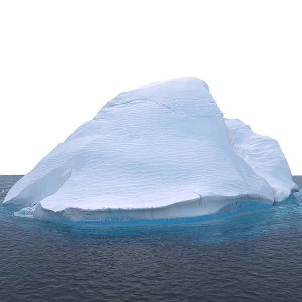 3d iceberg berg ice