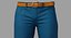 Male Pants and Belt