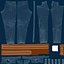 Male Pants and Belt