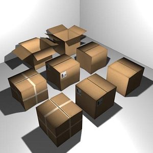Box Cartoon 3D Models for Download | TurboSquid