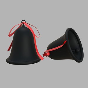 Bells 02 black 3D model