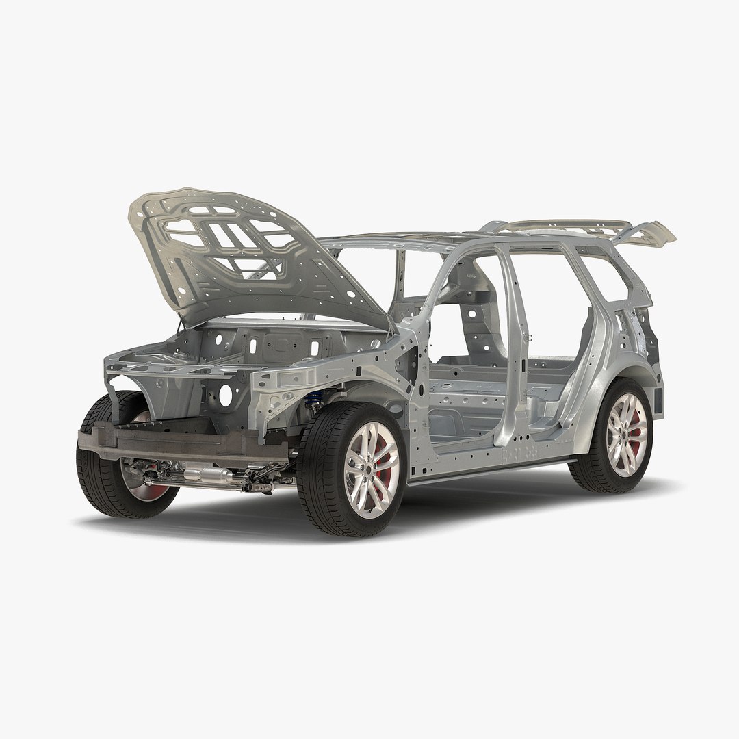 SUV Frame with Chassis 3 Rigged for Maya 3D model preview