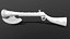Musket with axe