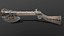 Musket with axe
