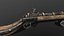 Musket with axe