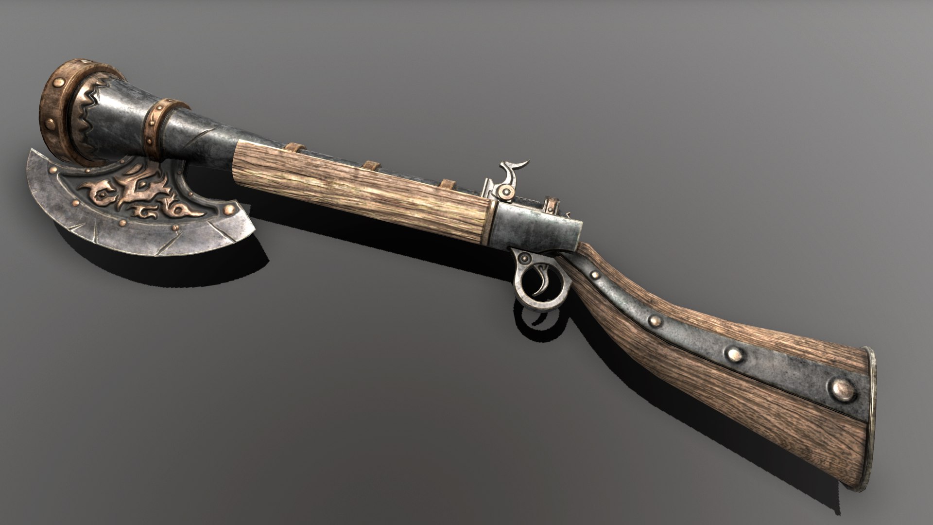 3D axe musket model https://p.turbosquid.com/ts-thumb/jG/Jkiu1g/IQmXUMyC/23/png/1500702592/1920x1080/fit_q87/4a3e7f792e5bb4a3a2df114ae221948b70064e4d/23.jpg