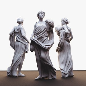 Women Statue 3D