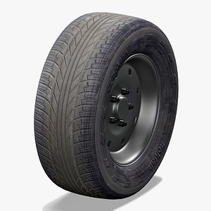 Old Car Wheel