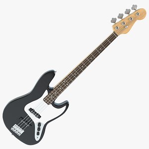 3d bass guitar model