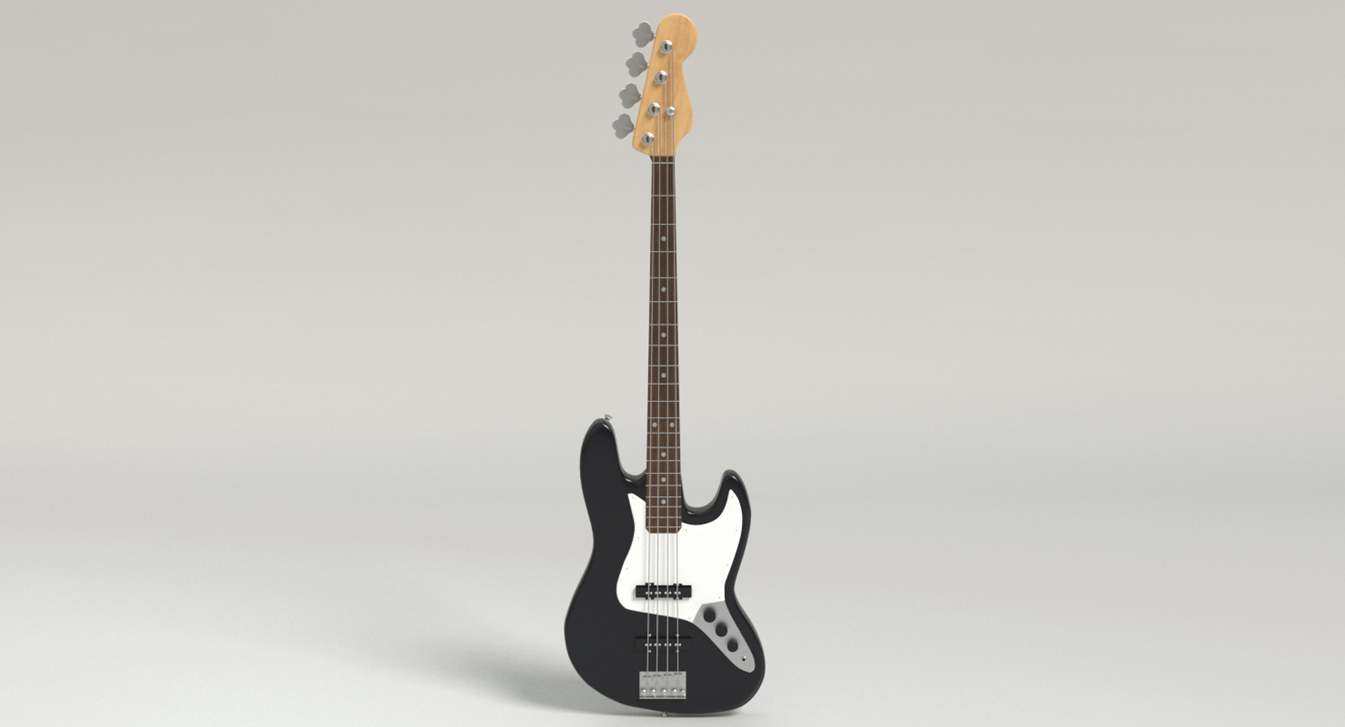 3d Bass Guitar Model