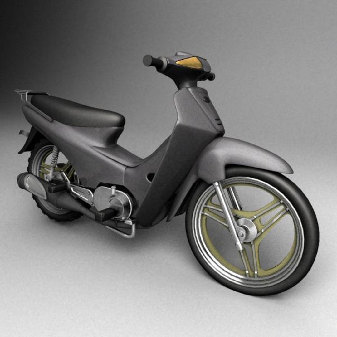 Motorcycle 3d Model