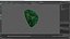 Fender Green Moto Pick Medium