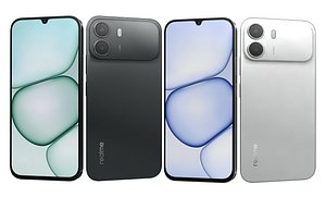 Realme C100i india Black And Silver