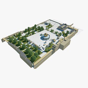 Al-Aqsa Mosque 3D model