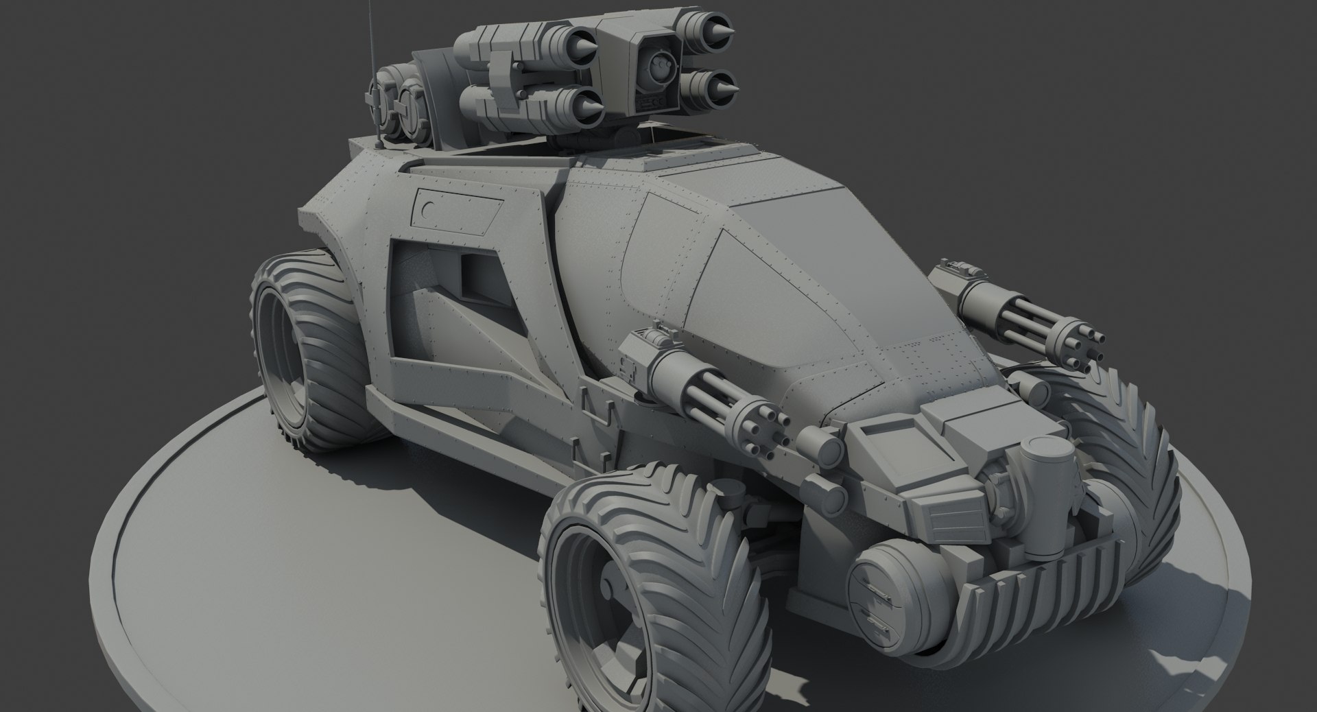 Futuristic armored personal model - TurboSquid 1377314