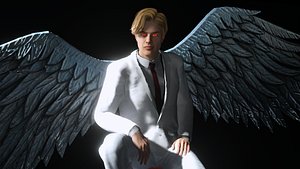 3D model Lucifer Morningstar