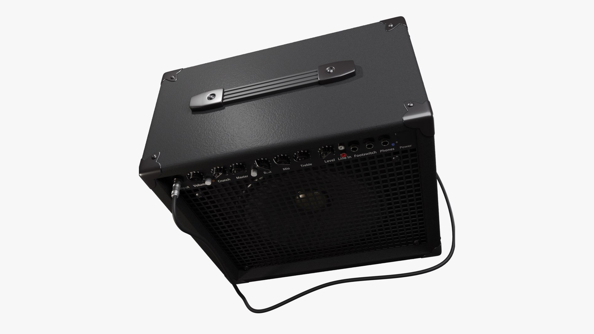 Guitar AMP Amplifier 3D Model - TurboSquid 2177259