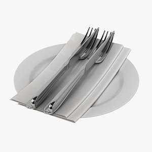 cutlery set 3D model