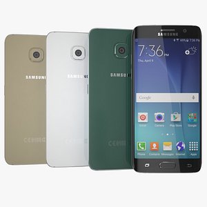 3d samsung galaxy s6 edge model
