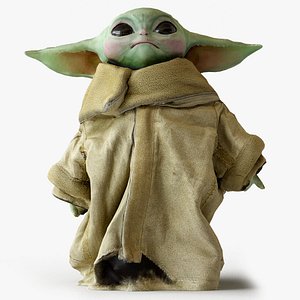 Baby Yoda 3d Model Scan